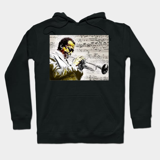 Miles Davis Hoodie by BryanWhipple